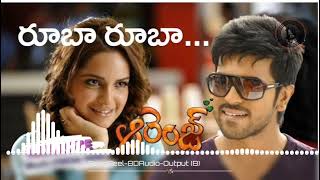 Rooba Rooba Song In 8D From Orange 🍊 Movie  Ram Charan  viral trending youtube new orange [upl. by Dorree372]