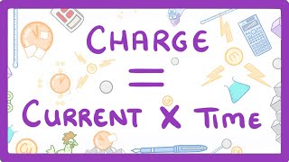 GCSE Physics  Charge Current amp Time 16 [upl. by Philan]