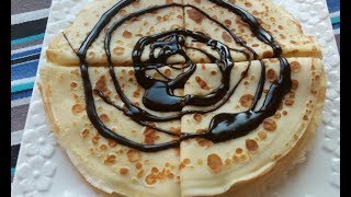 طريقة عمل كريب حلو ناجح les crepes [upl. by Asirem870]