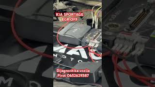 Kia Sportage 17 EGR OFF Dijagnostika vozila Pirot 0652629387 [upl. by Airetnuhs]