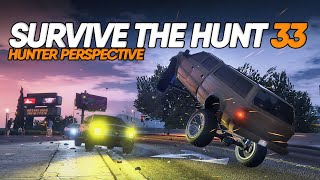 Survive the Hunt 33 Hunter Perspective Failrace GTA 5 Challenge [upl. by Yentruocal]