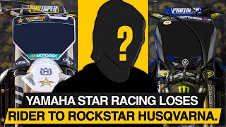 Yamaha Star Racing Loses a Rider to Rockstar Energy Husqvarna [upl. by Allayne]