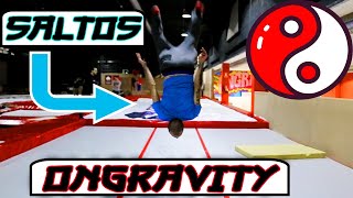 🟣 Todos mis entrenamientos de ACROBACIAS en ONGRAVITY Saltos Mortales [upl. by Eon]