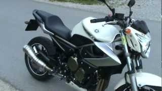 Yamaha XJ6 Leovince GP Sound [upl. by Barron]