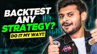 Youre Not a Bad Trader How to Easily BackTest any Setup [upl. by Haidabez]