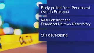 Body found in Penobscot River in Prospect sheriffs office says [upl. by Hoffert634]