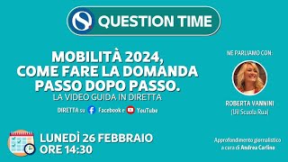 Mobilità docenti 202425 le indicazioni sulla compilazione dellistanza [upl. by Noiztneb]