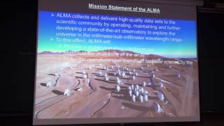 Pierre Cox Atacama Large Millimetersubmillimeter Array ALMA Status and Development Part I [upl. by Mensch174]