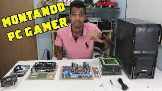 COMO MONTAR UM PC GAMER DE FORMA CORRETA [upl. by Ahsotal]