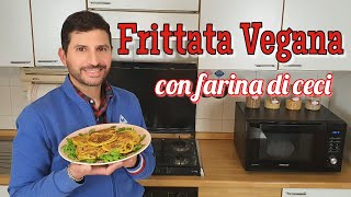 Frittata senza uova con farina di ceci  Fatta in casa facile e veloce  Laboratorio domestico [upl. by Eadwine323]