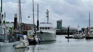 2021 Cruise Part 6 Visiting Portsmouth Nordhavn 47 Wanderlust [upl. by Haisej]