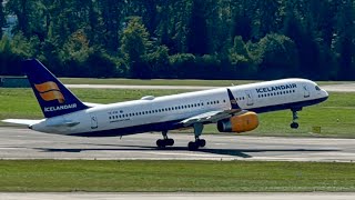 Icelandair B757200 TFFIO [upl. by Onitsoga]