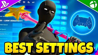 NEW Best Controller SETTINGS  Sensitivity in Fortnite Chapter 5 [upl. by Blood]