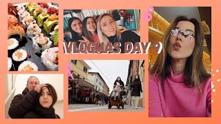 Ribashkimi me albjona sushi pazar e po i nxjerr të palarat🤫 Vlogmas Day 9 Angela Ak [upl. by Brigg]