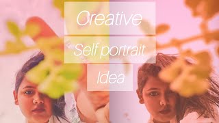 Aesthetic amp easy self portrait ideas ll self Portrait ideas ll aesthetic self portrait photos ideas [upl. by Isoj]