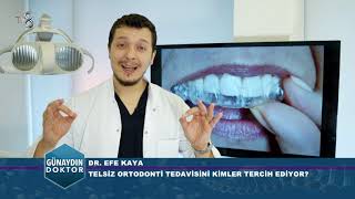 TELSİZ ORTODONTİ TEDAVİSİ NASIL YAPILIYOR DR EFE KAYA [upl. by Adnol]