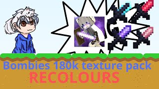 Bombies 180k texture pack RECOLOURSand java [upl. by Iduj]