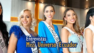 ENTREVISTAS  CANDIDATAS MISS UNIVERSO ECUADOR 2024 [upl. by Bullard]