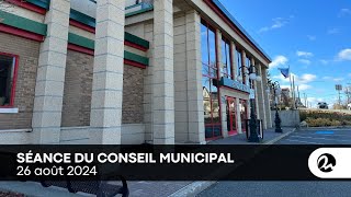 20240826 conseil municipal de RouynNoranda [upl. by Adnilemreh804]