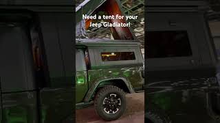 Jeep Debuts Their 2024 Gladiators  And There is a Tent Option jeep gladiator [upl. by Nyssa]