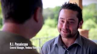 Interview with R J Passalacqua of Ventosa Vineyards [upl. by Alded]