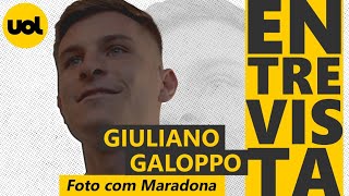 GALOPPO ESPEROU 40 MINUTOS EM VESTIÁRIO RIVAL PARA CONHECER ÍDOLO MARADONA [upl. by Vorfeld913]