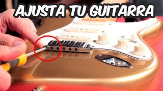 MISTERIO REVELADO Luthier explica cómo AJUSTAR tu guitarra para que SUENE y AFINE PERFECTA [upl. by Melnick]