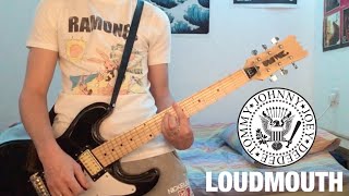 Ramones  Loudmouth Guitar Cover HQ [upl. by Okiman602]