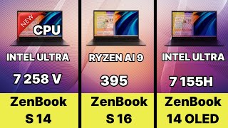 intel ultra 7 258v VS RYZEN AI 9 395 VS INTEL ULTRA 7 155H VS SD X1E 78 vs Apple M3 8c luner lake [upl. by Etnasa]