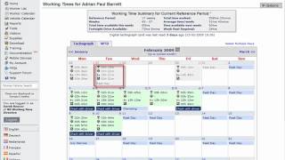 Working Times Calendar Tachograph  Tachomaster Tachograph Analysis [upl. by Nonnaer]