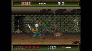 SPLATTERHOUSE ARCADE GAME  1988  HD [upl. by Jarvey]