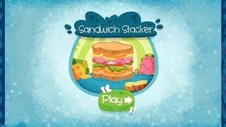 Tee and Mo Sandwich Stacker 🐒  Play Fun Crazy Adventure Kids Games  Game For Children [upl. by Reffotsirhc]