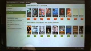 Mantano Reader  Downloading and buying books [upl. by Avot]