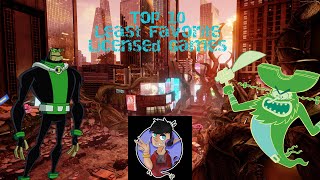 Top 10 Least Favorite Licensed Games  The Gaming Genieous [upl. by Letsyrk]