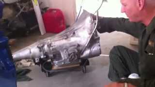 Installation of the C6 Transmission 1971 Mustang Fastback  Day 179  Part 3 [upl. by Nnylaehs]