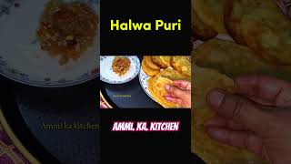 halwa puri ka Nashua Karynby Ammi ka kitchen foodfoodviralvideo [upl. by Nit219]