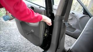 How To Fix Car Door Hinge SqueakCreak [upl. by Ahseket]