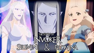 Dota Theory The Story of Invoker Selemene amp Filomena  Dota 2 Dragons Blood Season 1 [upl. by Martynne71]