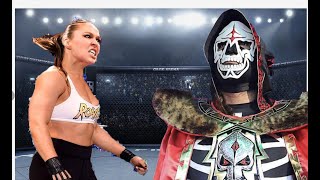 WWE 2k23 l Ronda Rousey vs Gans  Diva Fights [upl. by Aneehsram]