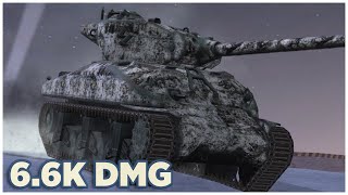 M4A1 Revalorisé • 66K DMG • 7 KILLS • WoT Blitz [upl. by Kall]