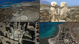 La subida del mar Egeo amenaza las ruinas de la isla griega de Delos  AFP [upl. by Idnek308]