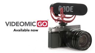 Introducing the VideoMic GO  Clear directional audio on the GO [upl. by Homer]