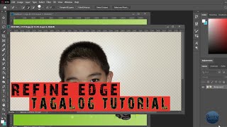 Stop Drop amp Photoshop How to Refine Edges shorts photoshop [upl. by Werra]