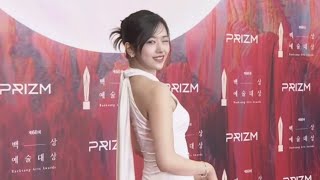 60th Baeksang Arts Awards  Red Carpet  An Yujin 안유진  IVE 아이브  IZONE 아이즈원 20240507 [upl. by Nanice]