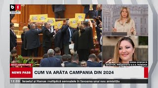 Șoșoacă Cei care voiau să bage România în război au fost opriți de mineȘtiri B1TV20 dec 2023 [upl. by Tebasile]