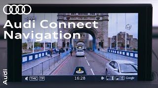 Navigation with Audi connect [upl. by Fong]