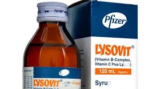 lysovit syrup  lysovit syrup benefits in UrduHindi  vitamin b complex syrup [upl. by Yv]