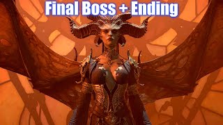 Diablo 4  Lilith Final Boss amp Ending [upl. by Niwrek]