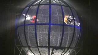 Shanghai Acrobatic Motorcycle Stunt Cage [upl. by Milan]