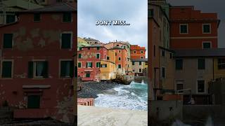 Boccadasse  The Cutest Coastal Town in Genoa Italy travel shorts [upl. by Noj]